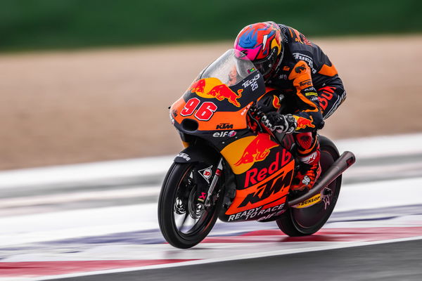 Dani Holgado, 2021 Valencia Moto3 wildcard with Red Bull KTM Tech 3.