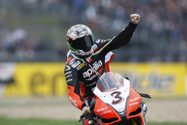 Max Biaggi, 2012 French WorldSBK. - Gold and Goose