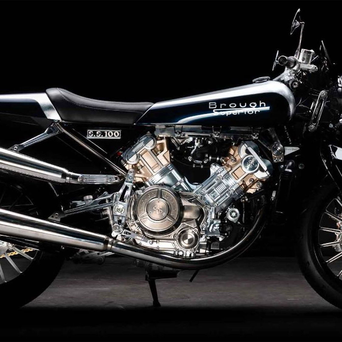 Brough Superior SS100 and Lawrence Ultimate