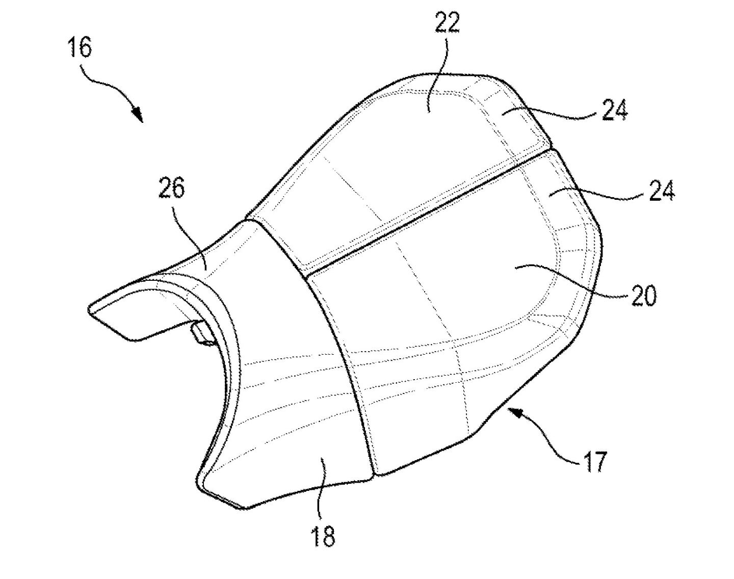 BMW adjustable seating patent
