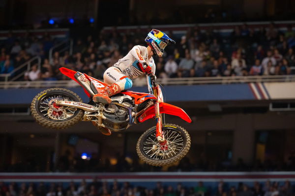 Jett Lawrence, 2022 St. Louis Supercross. - Honda Racing Corporation.