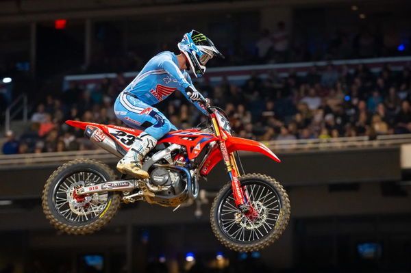 Chase Sexton, 2022 St. Louis Supercross. - Honda Racing Corporation.