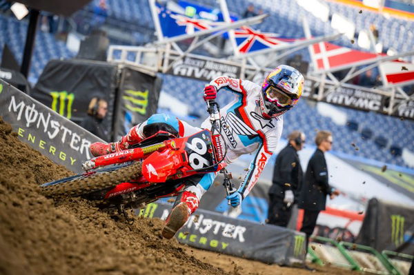 Hunter Lawrence, 2022 Denver Supercross. - Honda Racing Corporation