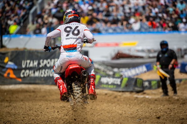 Hunter Lawrence, 2022 Denver Supercross. - Honda Racing Corporation