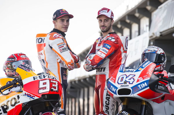 Andrea Dovizioso, Marc Marquez