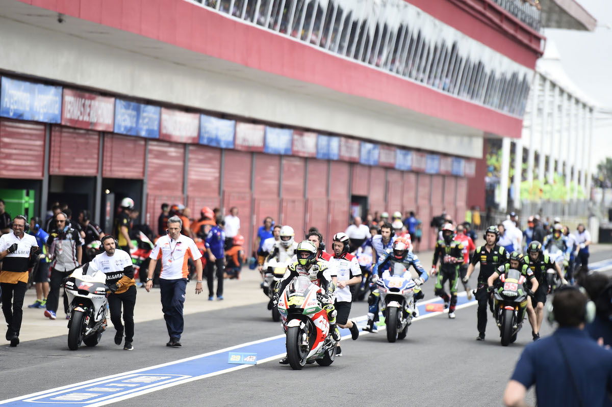 Start of Argentinian MotoGP