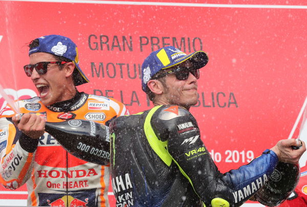 Marc Marquez, Valentino Rossi