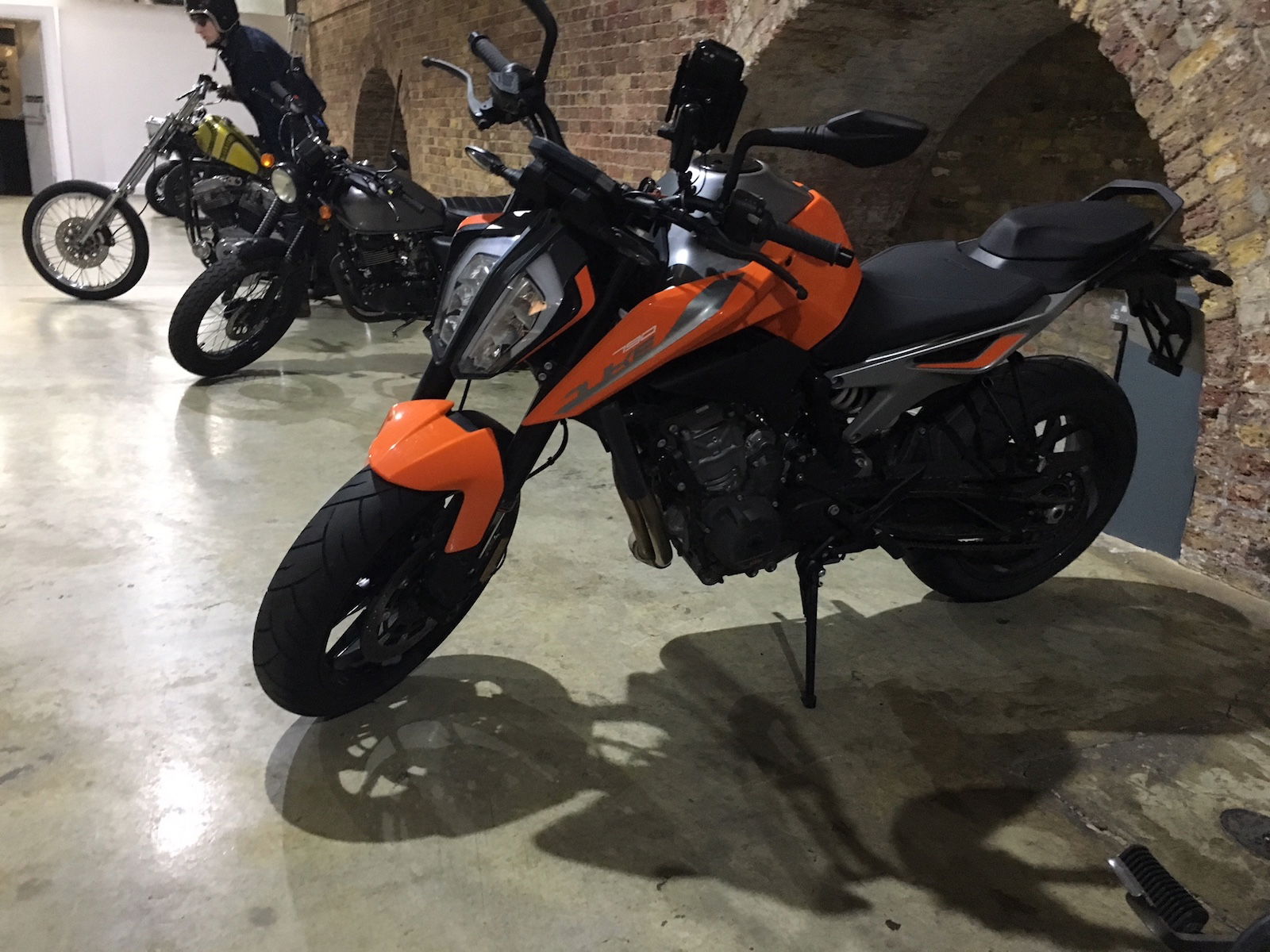 2018 KTM 790 Duke first UK road ride