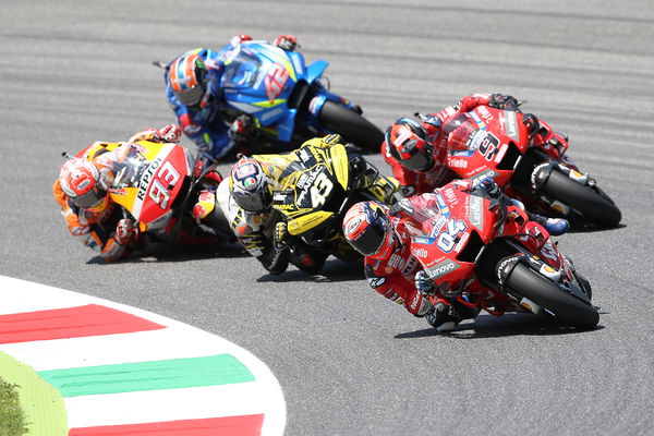 Danilo Petrucci, Andrea Dovizioso, Marc Marquez, Jack Miller, field, start, group