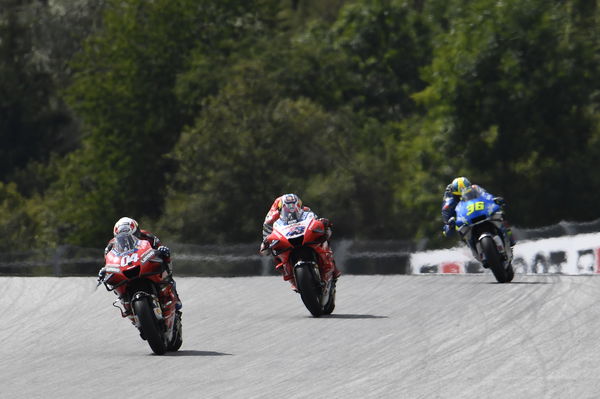 Andrea Dovizioso leads 2020 Austrian Grand Prix.