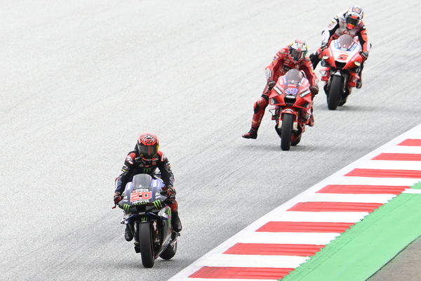 Fabio Quartararo leads Jack Miller, Johann Zarco, 2021 Styrian Grand Prix.