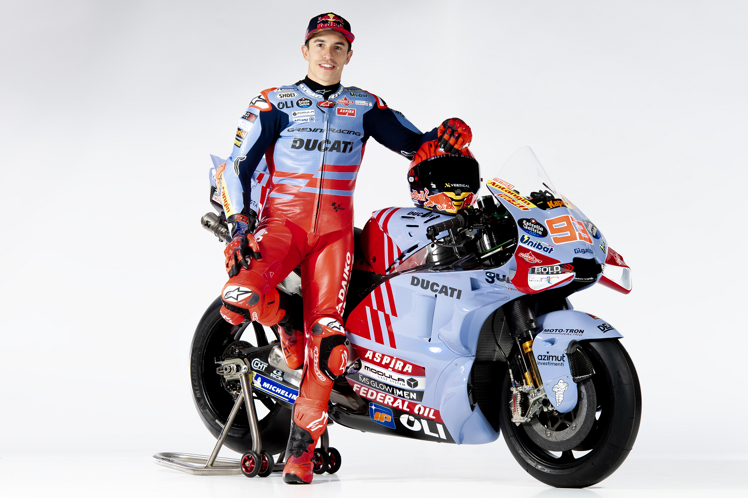 Marc Marquez, 2024 Gresini Racing team launch.