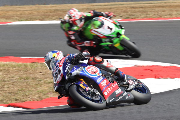 Toprak Razgatlioglu, Jonathan Rea at 2021 French WorldSBK. - Gold and Goose