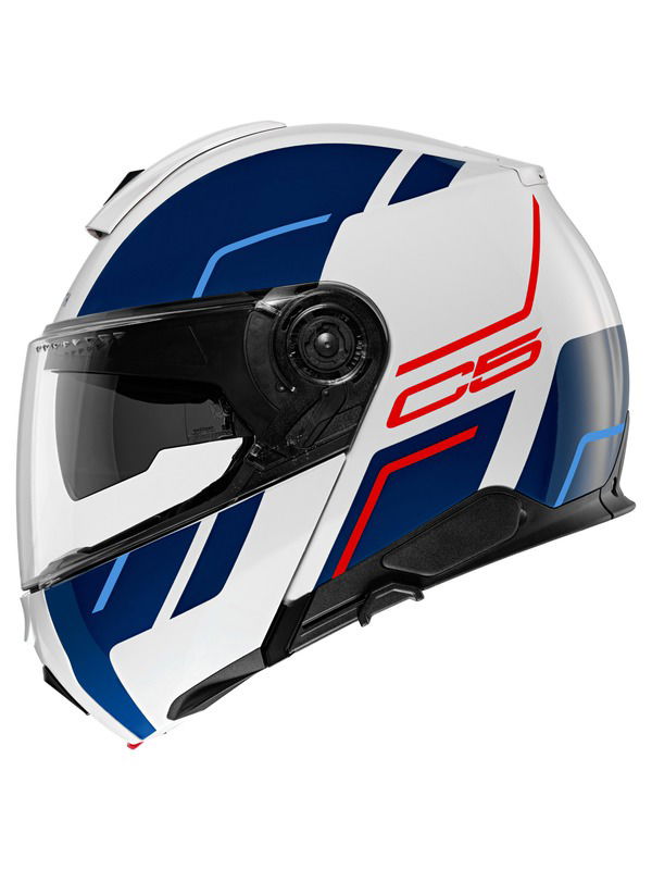 Schuberth C5 flip-up helmet.