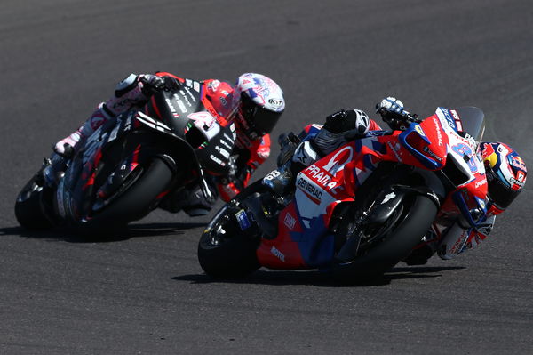 Jorge Martin leads Aleix Espargaro, 2022 Argentinian Grand Prix.