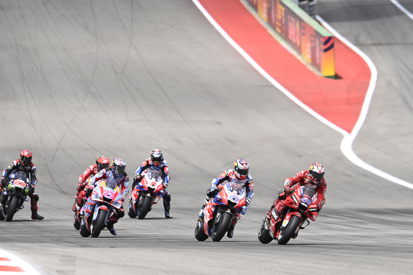 Jack Miller leads 2022 MotoGP Grand Prix of the Americas.