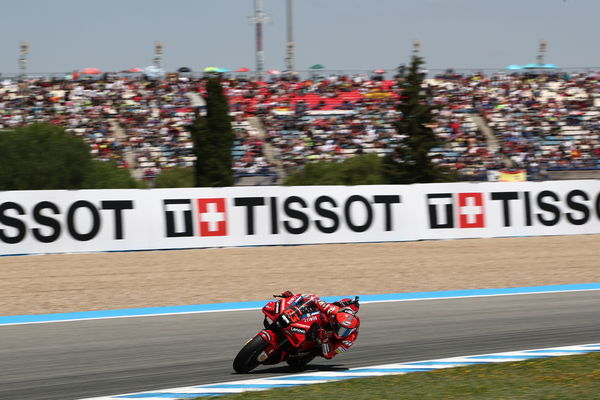 Francesco Bagnaia, 2022 Spanish Grand Prix. - Gold and Goose.