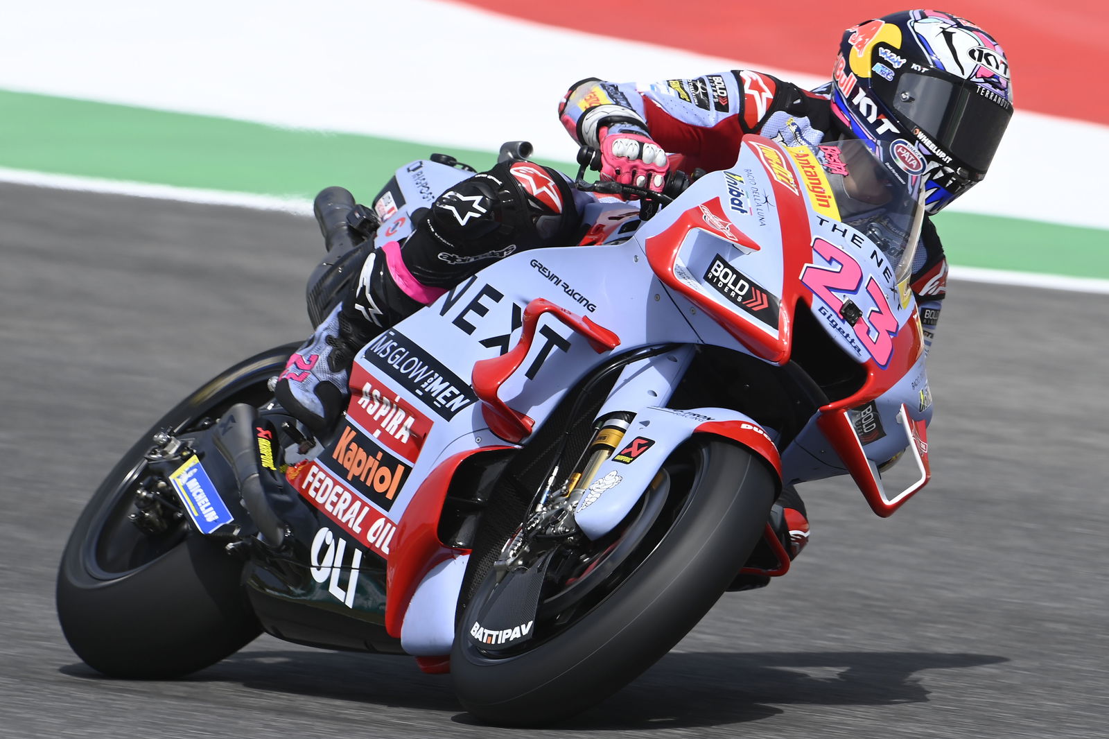 Enea Bastianini, 2022 Italian Grand Prix. - Gold and Goose