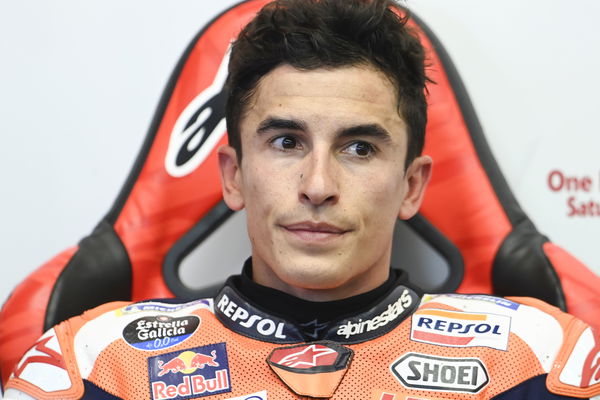 Marc Marquez in Repsol Honda garage, 2022 Italian Grand Prix. - Gold and Goose.