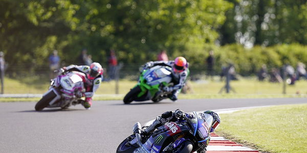 Jason O'Halloran, 2023 Donington Park BSB. - McAms Yamaha