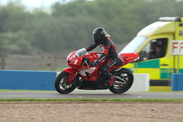 Ron Haslam Race School student