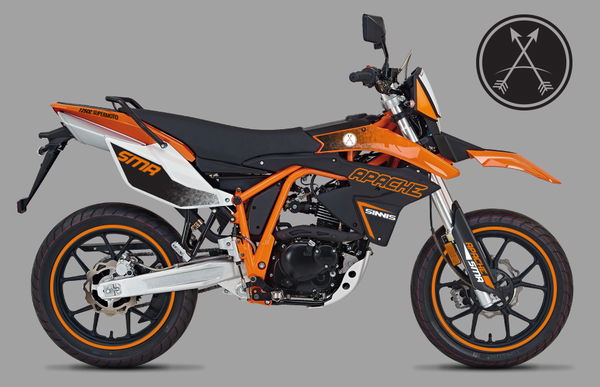 Sinnis Apache supermoto gets higher-spec ‘R’ edition for 2017