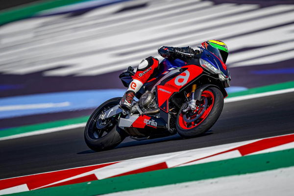 Aprilia RS600 MotoGP rider test