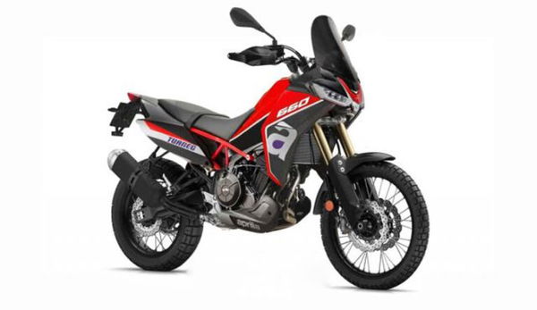 Aprilia Taureg 660 adventure motorcycle