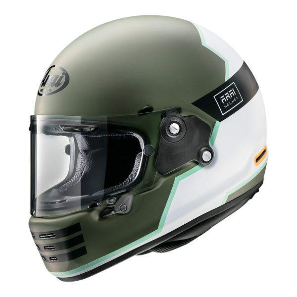 Arai Rapide motorcycle helmet overland olive