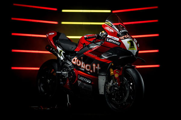 Alvaro Bautista #1 Ducati Panigale V4 R. 2023 Aruba.it Racing Ducati team launch.