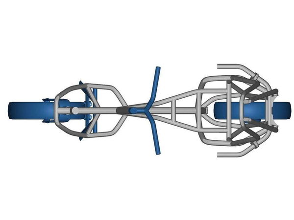 BMW Protective cage motorcycle patent