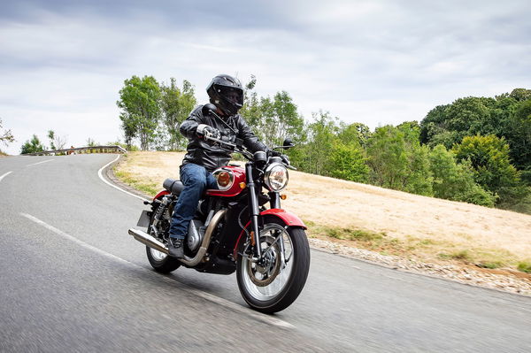 The BSA Gold Star classic styled motorcycle