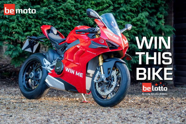 BeLotto Ducati Panigale V4 S competition bike.