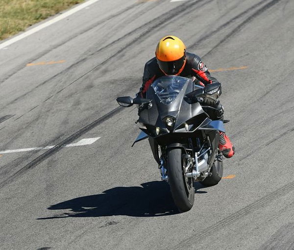 Bimota Tesi H2 testing