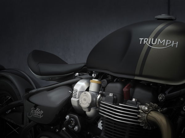 2021 Bonneville Bobber engine