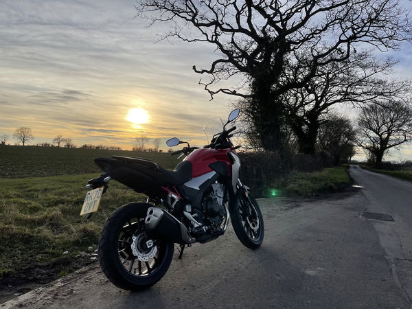 2021 Honda CB500X A2 motorcycle