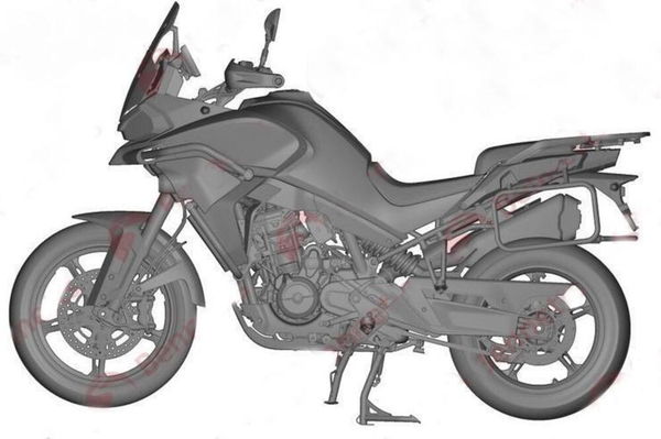 CFMoto 800MT styling patent