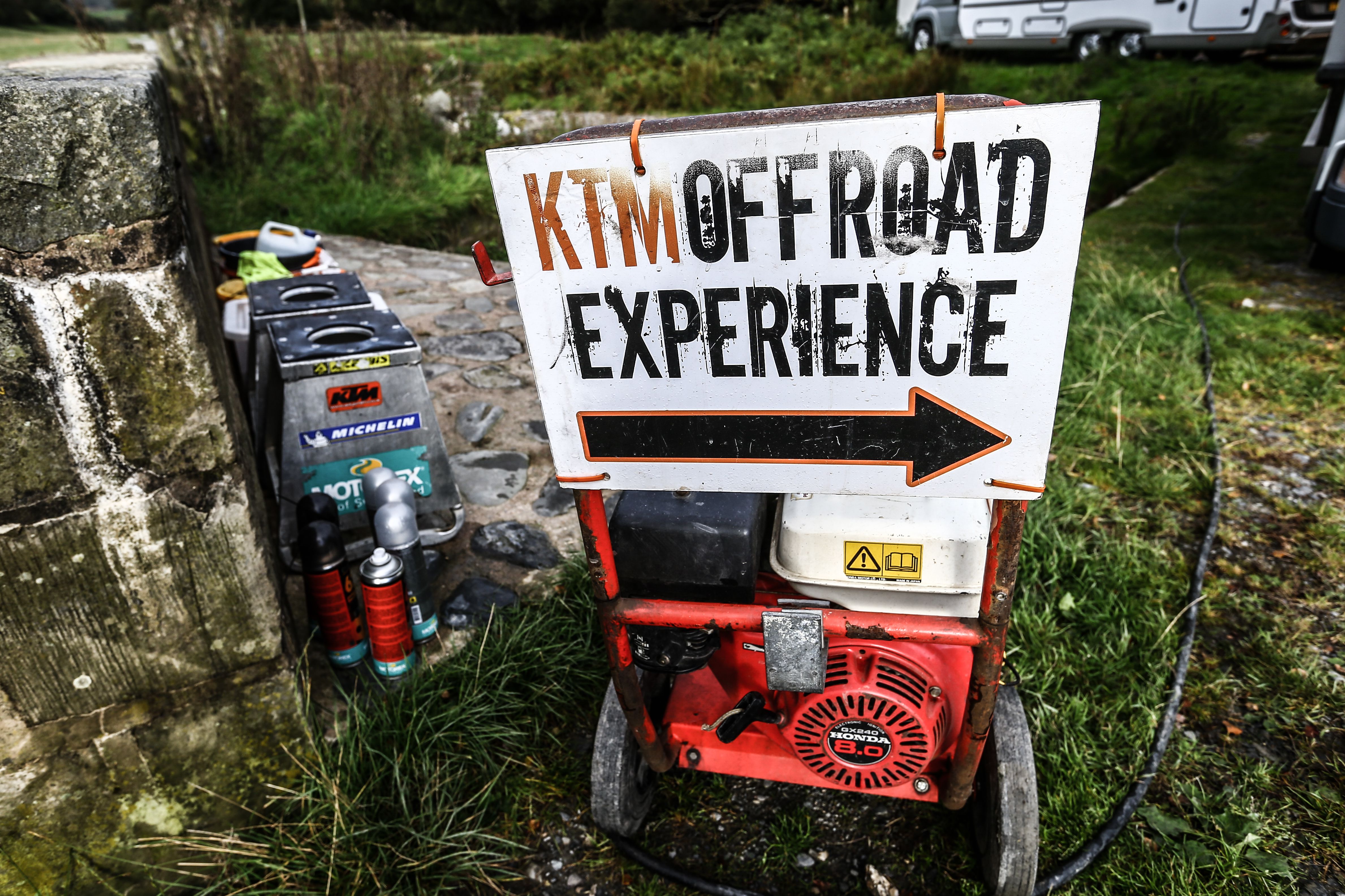 KTM off-road experience