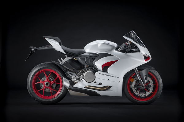 DUCATI PANIGALE V2 WHITE ROSSO