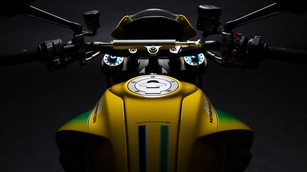 Ducati Monster Senna Honours F1 Legend