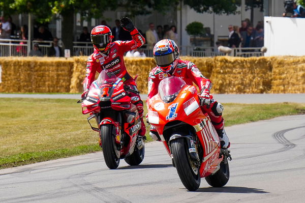 Casey Stoner, Francesco Bagnaia, 2023 Goodwood Festival of Speed