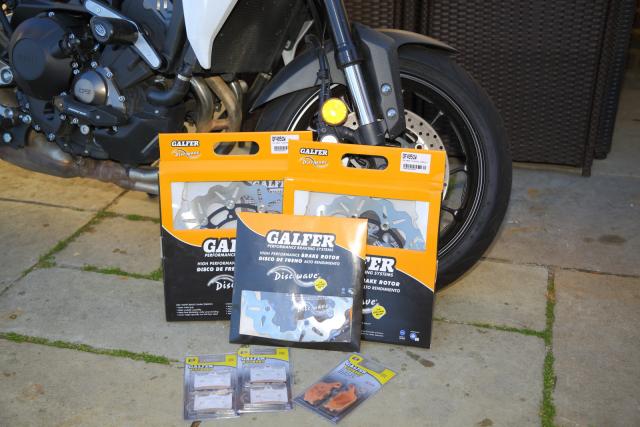 Fitted – Galfer wave discs for Yamaha Tracer 900