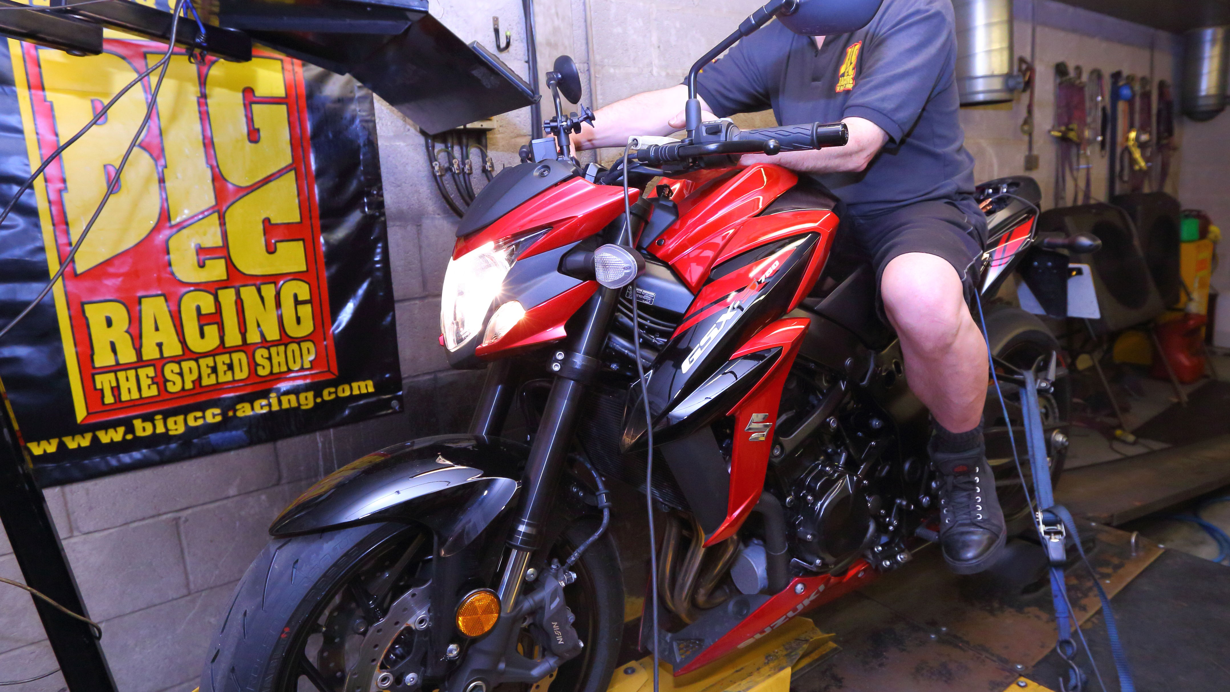 GSX-S750 dyno