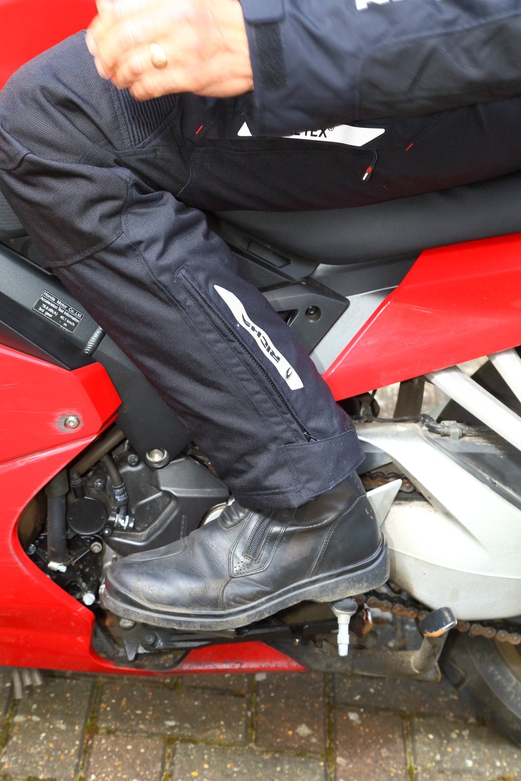 Richa Cyclone GTX suit tested