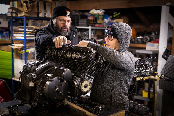 Sam's Dyno motorcycle engine repair