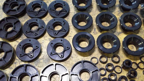 Rotobox carbon wheel hub components