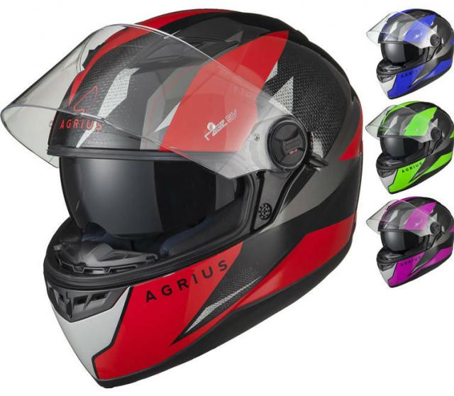Agrius Rage SV Tracker Motorcycle Helmet 