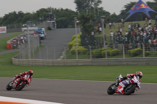 Jorge Martin, Francesco Bagnaia, 2024 MotoGP Indian Grand Prix. - Gold and Goose