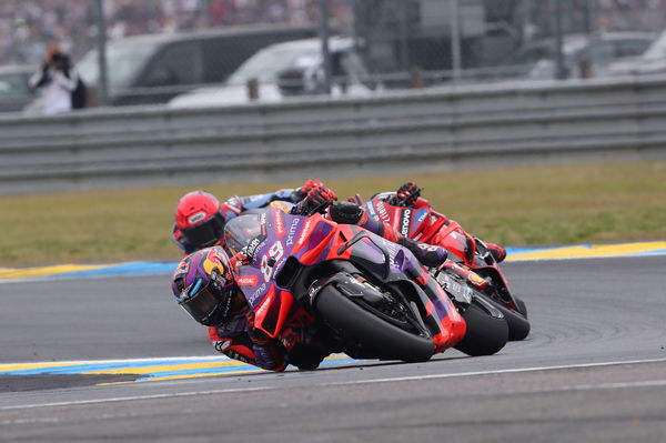 Jorge Martin, Francesco Bagnaia, Marc Marquez, 2024 MotoGP French Grand Prix. - Gold and Goose