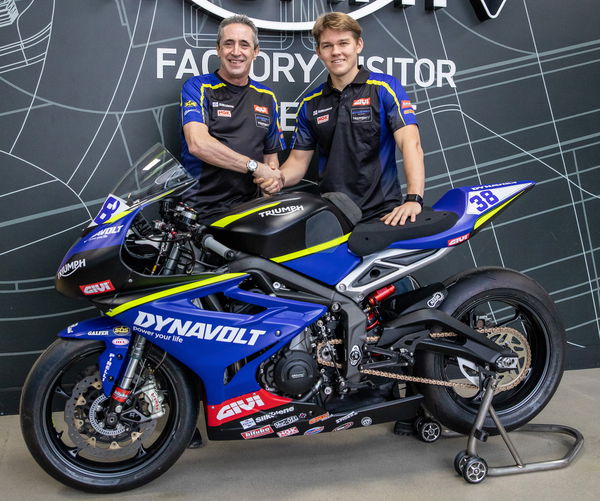 Hannes Sooner - Dynavolt Triumph STR765, WorldSSP